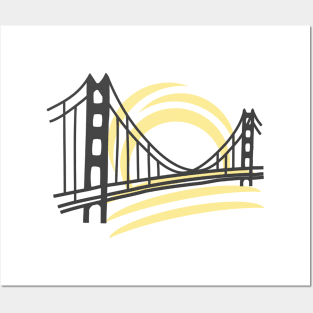 Golden Gate Posters and Art